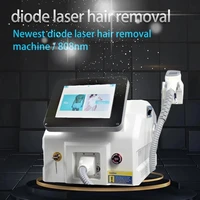 2022 new diode laser hair removal machine 808 755 1064nm alexandrite bars 3 wavelength machin for home and salon 808 remove