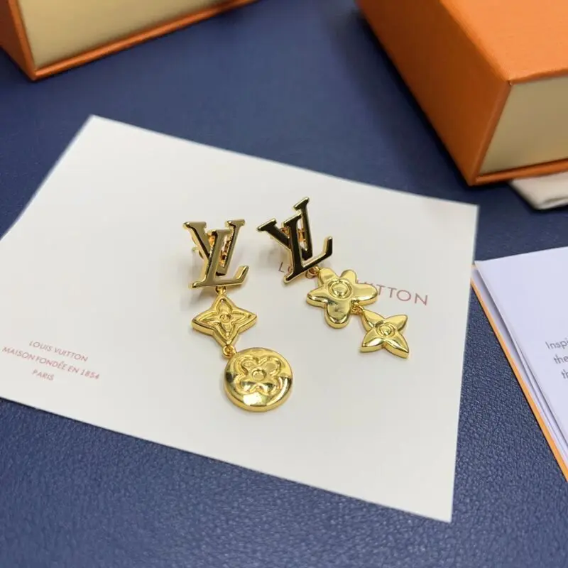 В стиле LOUIS VUITTON, Копия 1:1, Модные изысканные женские серьги, классические праздничные вечерние роскошные Ювелирные изделия, модные серьги, подарок