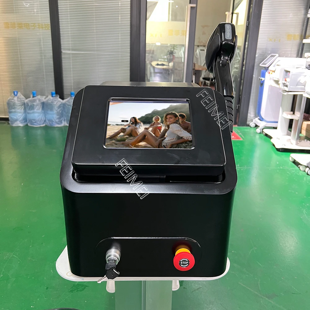 808nm Diode Laser Hair Removal Machine 2000w Depilation Equipment Three Wavelengths Ice Titanium Device Professional  For Salon