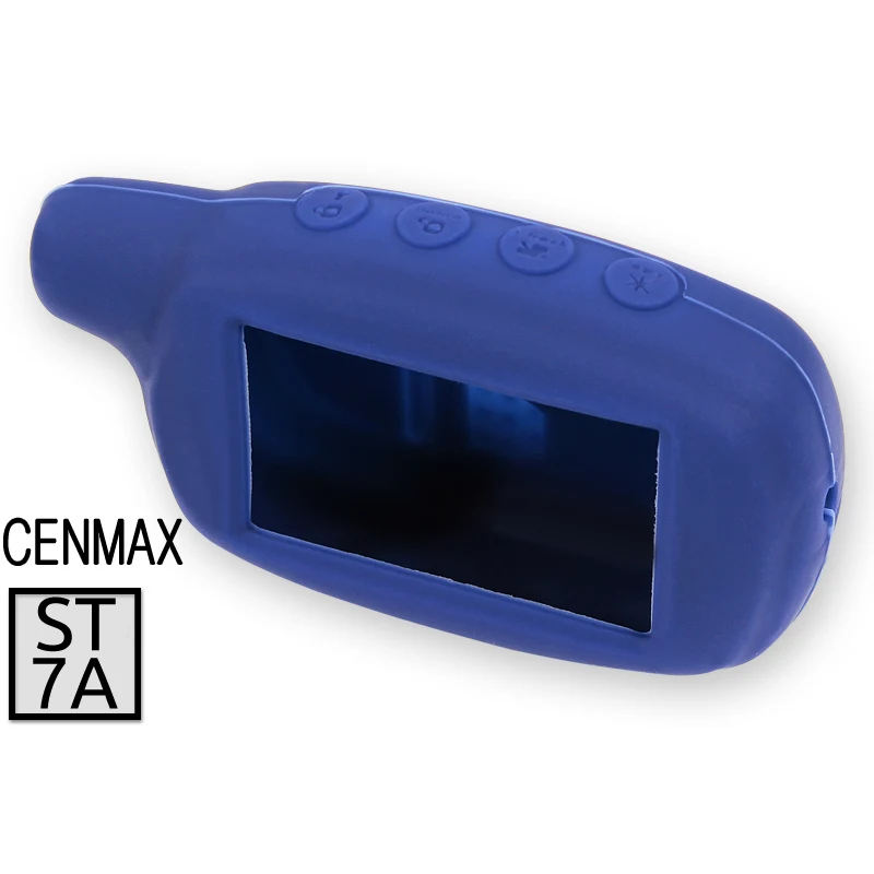 Чехол силиконовый для брелока CENMAX ST7-A неви-блю