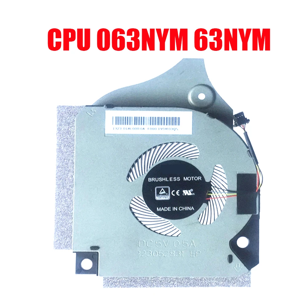 Вентилятор для ЦП и графического процессора ноутбука DELL G5, 15, 5590, 063ym, 63ym, 0FK2HP, FK2HP, DFS5K221153711, FM09, DFS5K223052831 FM0A, 5 в постоянного тока, 0,5 А, новинка