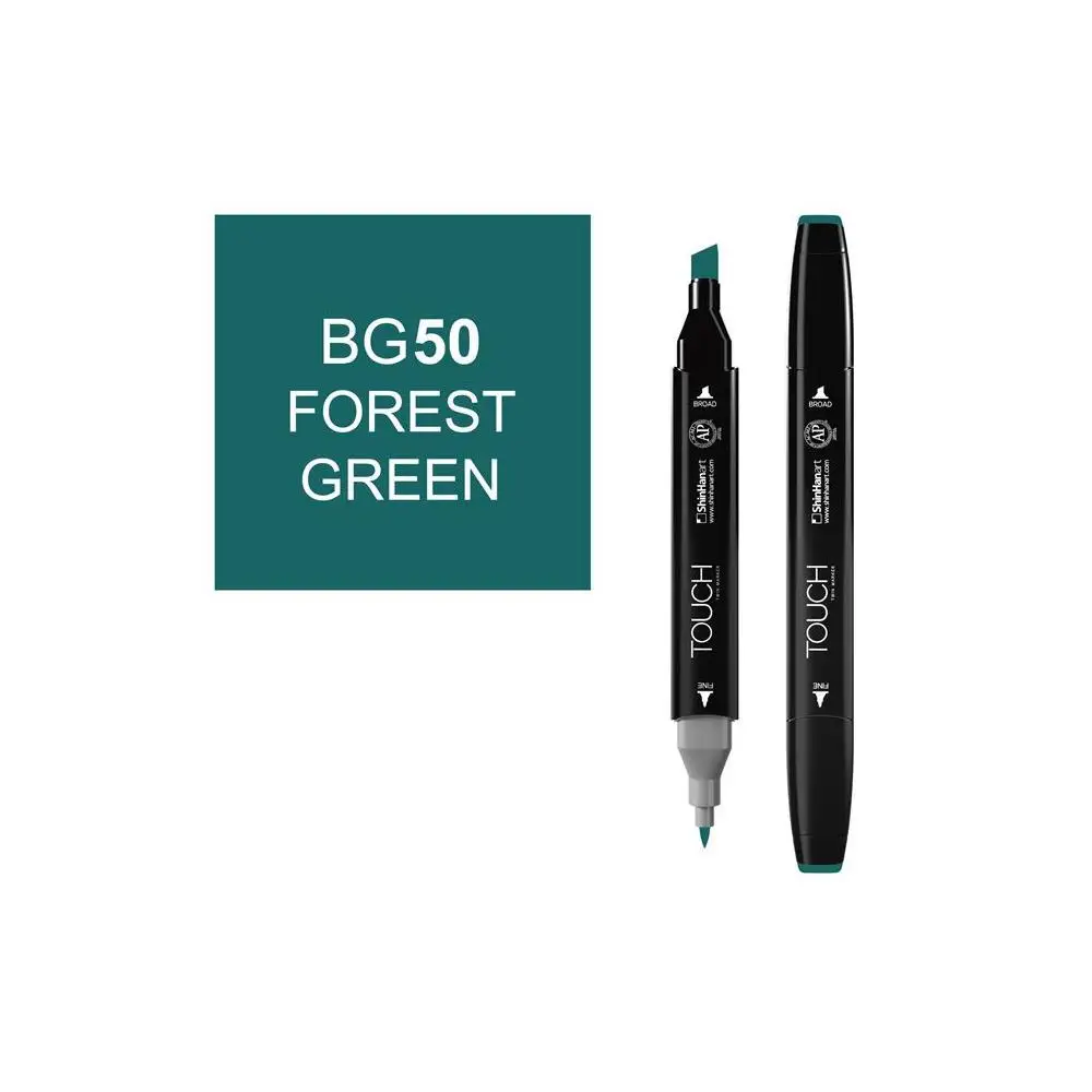 Marker touch twin 050 green forest bg50 | Art Markers