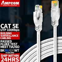 ampcom ethernet cable rj45 cat5e lan cable utp cat 5e rj 45 network cable patch cord for desktop computers laptop modem router