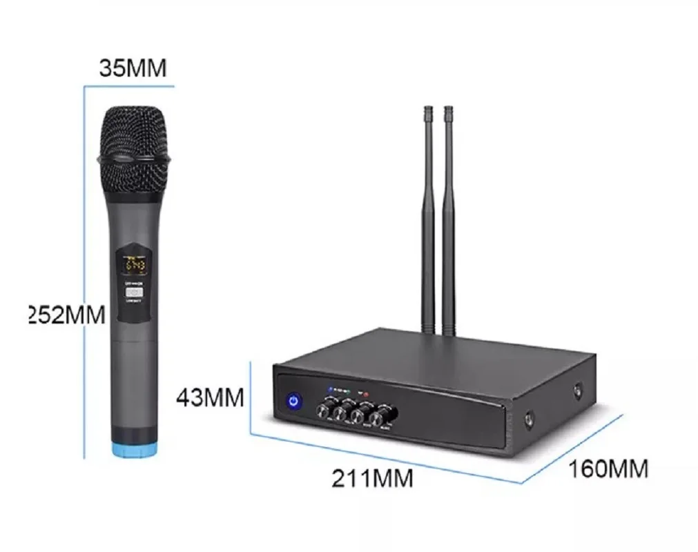 Радиосистема для телевизора KMIX-TV два беспроводных микрофона HDMI Блютуз - купить по