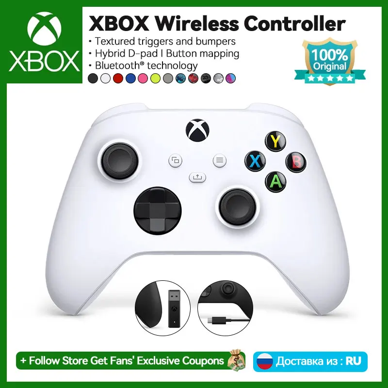 Беспроводной контроллер Microsoft Xbox one геймпад для Series X S игровые консоли джойстик XBX