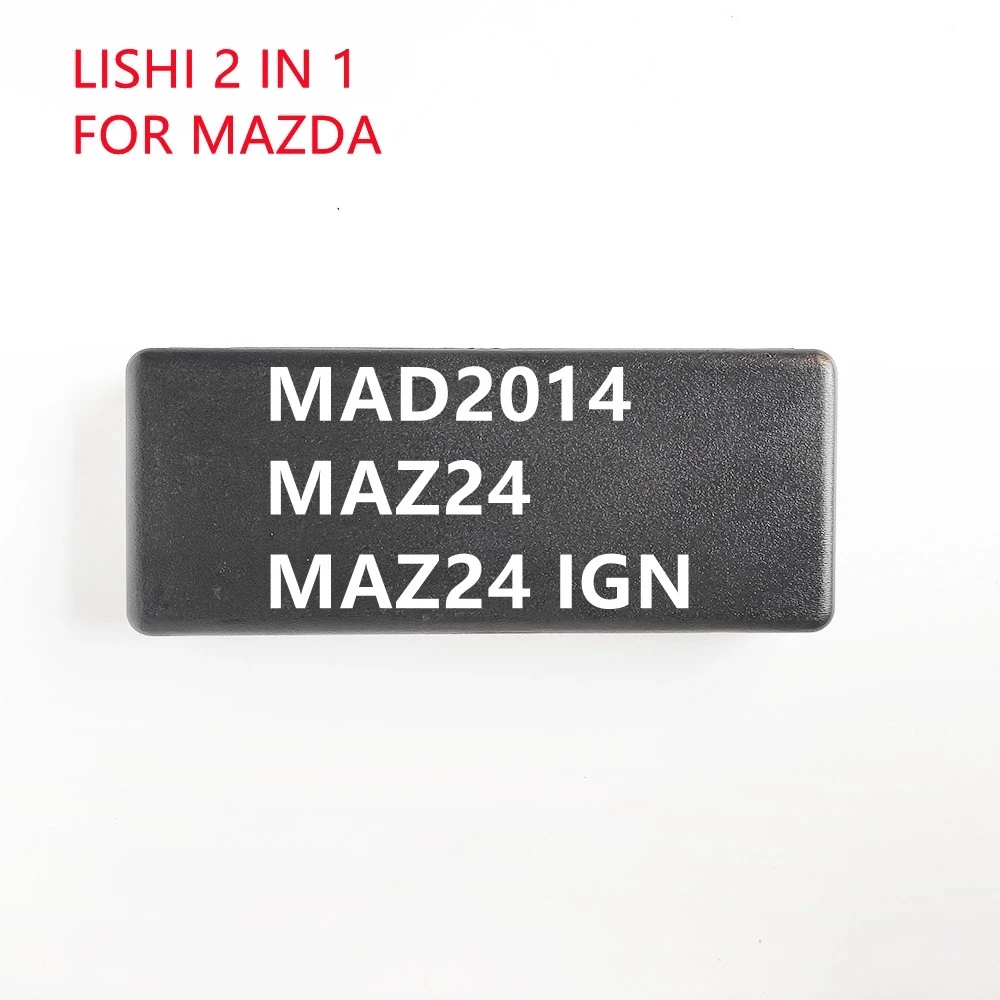 ORIGINAL LISHI 2 IN 1 MAD2014 MAZ24 MAZ24 IGN lishi pick tools FOR MAZDA LISHI PICK@DECODER