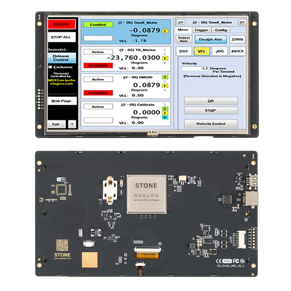 3.5-10.4 Inch Intelligent HMI TFT LCD with Program + UART Port + Resistive Touch for Arduino mega uno nano ESP32 ESP 328 PIC
