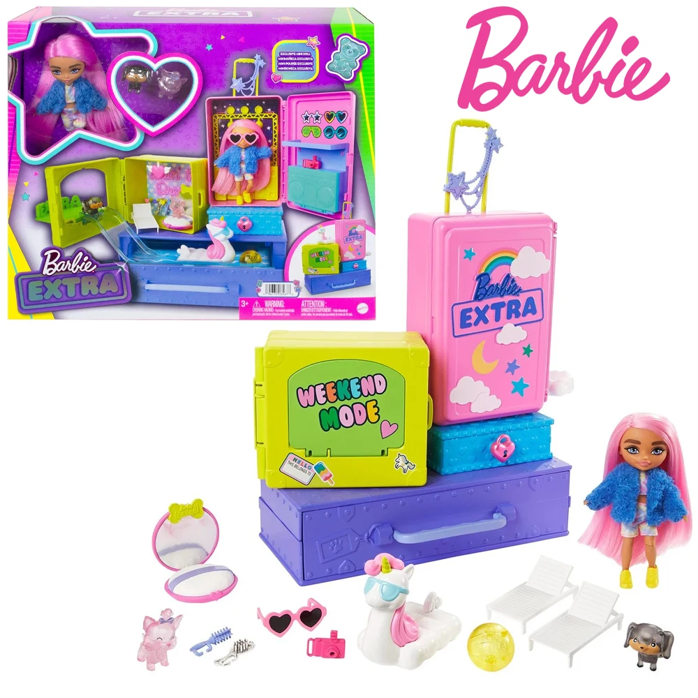 

Travel Adventures of Barbie Extra Mini and Animal Friends HDY91