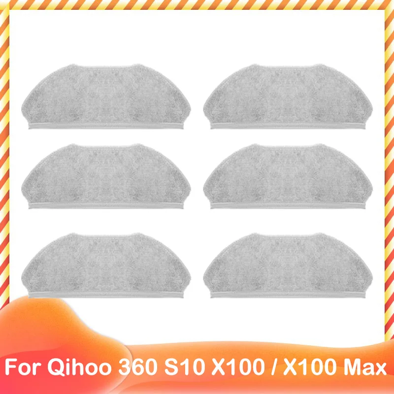 

Совместимые запасные части для робота-пылесоса Qihoo 360 S10 X100 Max - основная щетка, боковая щетка, фильтр HEPA, тряпка для мопа, тряпка для мопа, запасные аксессуары.