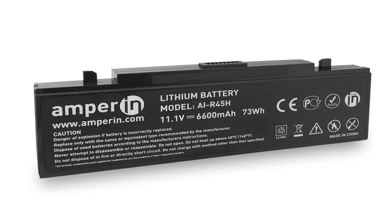 Аккумулятор усиленный Amperin для Samsung N128 11.1V (6600mAh)