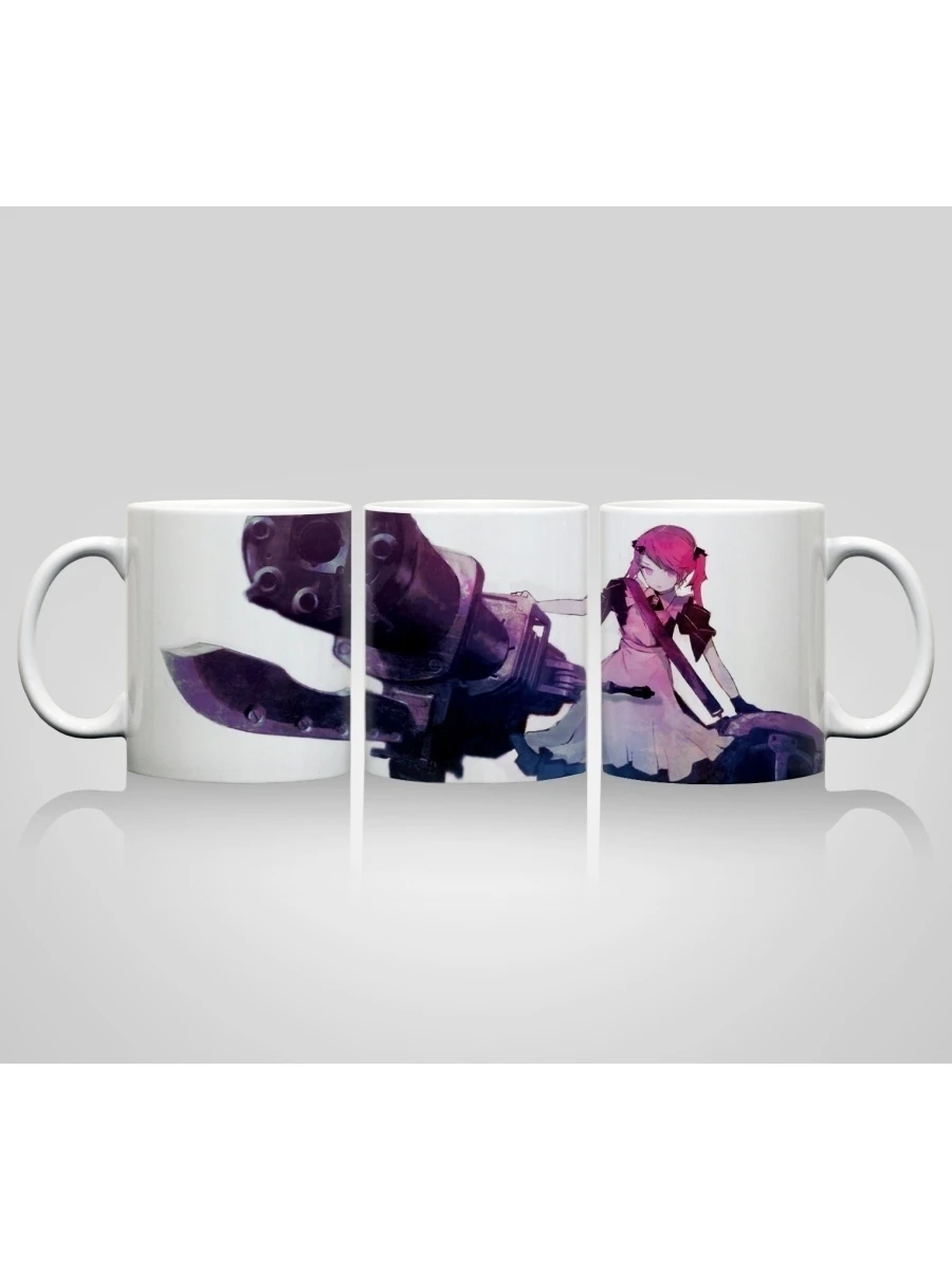 Кружка Аниме Black Rock Shooter / Стрелок с чёрной скалы | Кружки