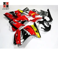 zxmt motorcycle accessories plastic cowling bodywork full fairing kit fender for 2008 to 2012 kawasaki ninja 250 08 ninja250r