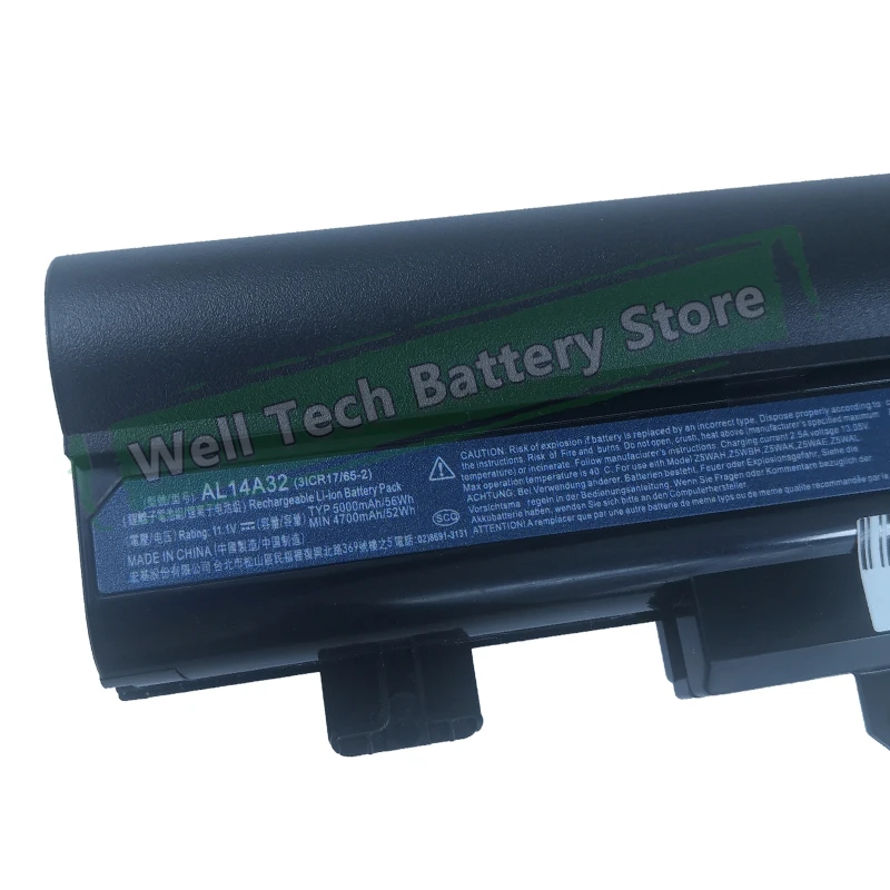 AL14A32 Аккумулятор для ноутбука ACER Aspire E14 E15 E5-421 Touch E5-572G E5-572G-593Y Extensa 2509 EX2509 Series