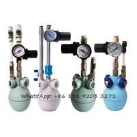 gas water mixed two fluid humidifier watering equipments garden factory textile workshop cooling sprayer dry fog hybrid machine