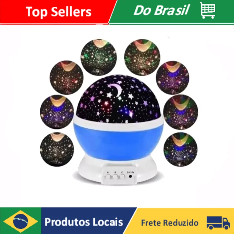 

Star 360 ° Galaxy Lampshade Star Master Blue Projector Luminaire