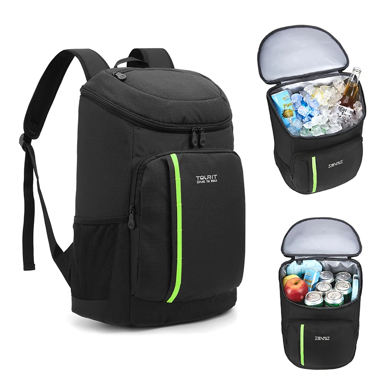 Backpack 30 Cans Lightweight Waterproof Large Refrigerator Fresh Keeping Insulated Bag Thermal Backpack