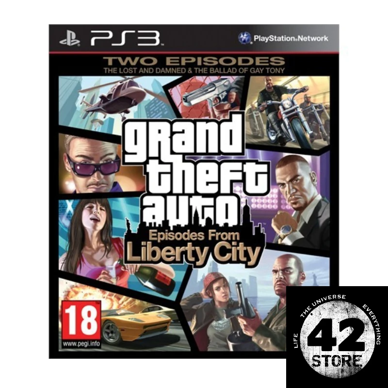 

GTA Episodes From Liberty City Ps3 Game Original Physical Cd