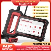 thinkcar genuine thinkscan plus s4 obd2 auto scanner optional 3 resets car diagnostic tool ecmtcmabssrsbcm system