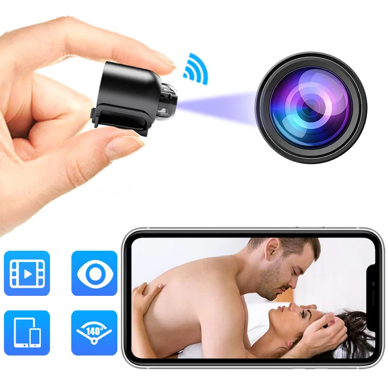

Mini Camera 1080P Video Recorder Surveillance Cameras with WIFI Smart Home Security Protection Night Vision Wide Angle Remote
