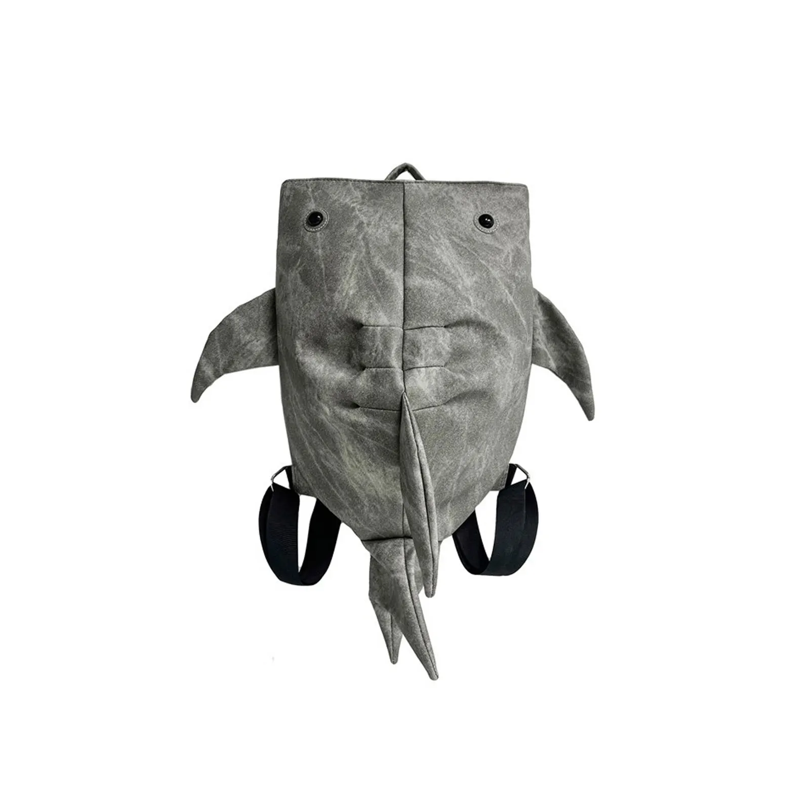 Модный и универсальный 3D-рюкзак Shark светло-серого цвета