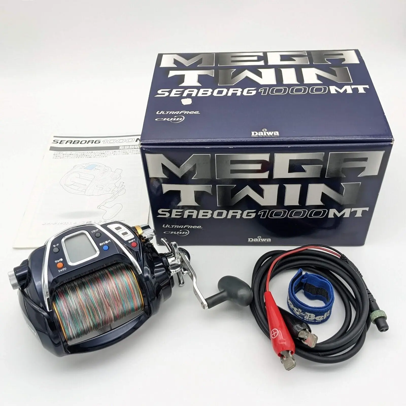 

(Новая скидка) Daiwa 1200MJ Seaborg MegaTwin электрическая катушка