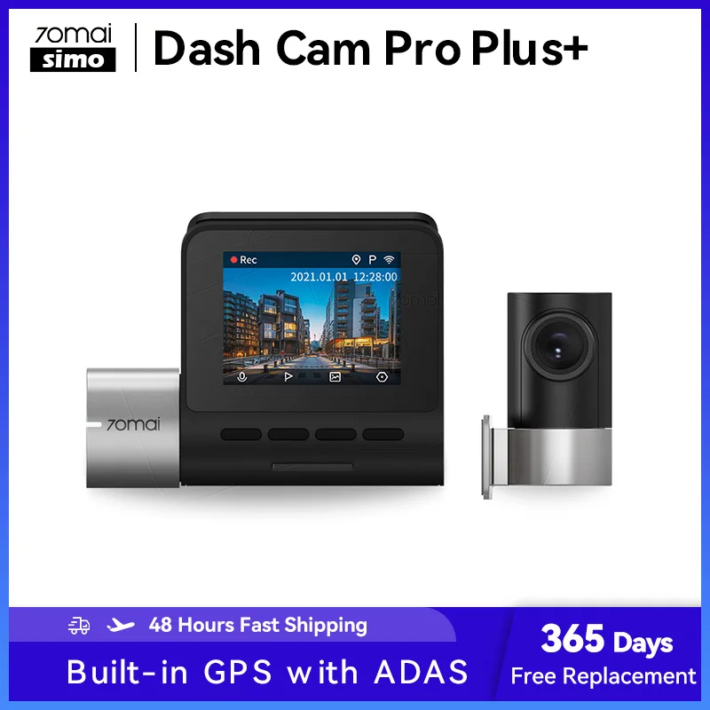 70mai A500S Dash Cam Pro Plus+ 1944P GPS ADAS Car Dash Camera Dual Vision Auto Recording Car DVR 24H Surveilance Video Recorder 70mai A500S Dash Cam Pro Plus+ 1944P GPS ADAS Car Dash Camera Dual Vision Auto Recording Car DVR 24H Surveilance Video Recorder