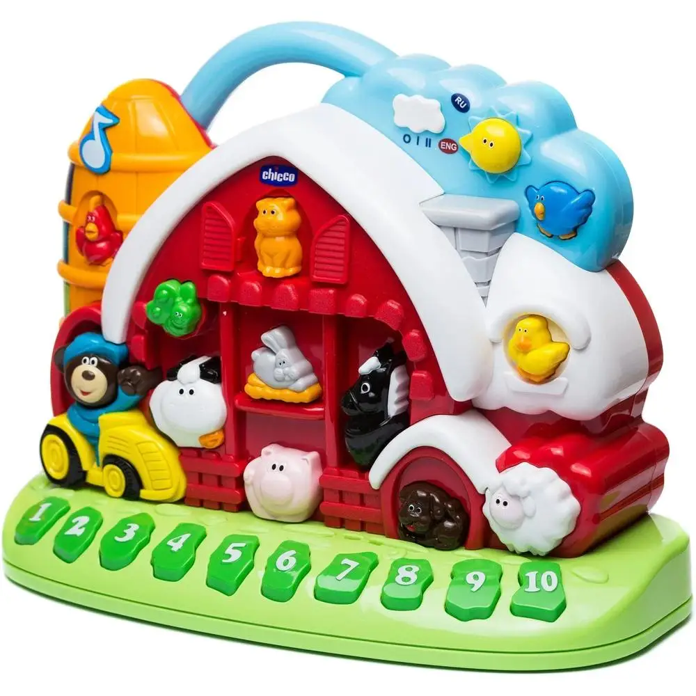 Chicco Говорящий Игрушка-книжка Ферма |