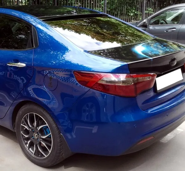 Спойлер Козырёк Дефлектор на заднее стекло для KIA Rio 4 седан 2011-Киа ...