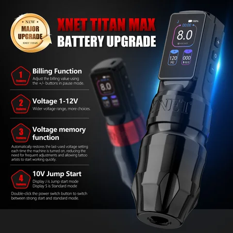 Беспроводная тату-машинка XNET Titan Max