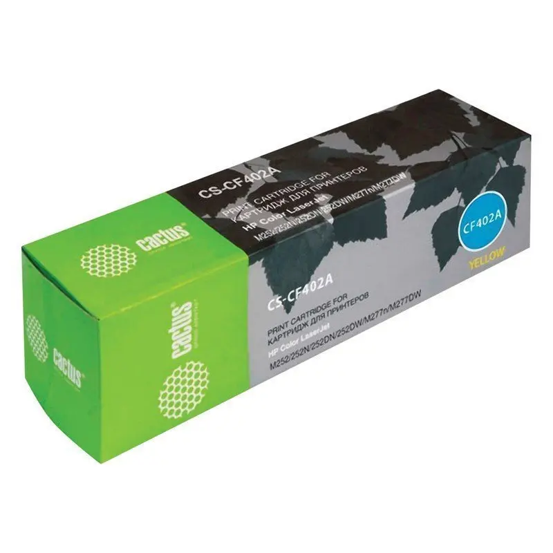 CACTUS Картридж лазерный () для HP LaserJet Pro M277n/dw/M252n желтый ресурс 1400 стр 362468 |