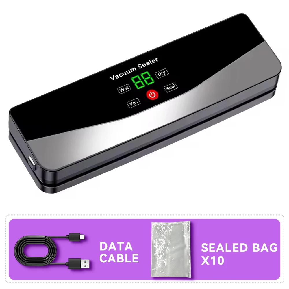 

Электрический Вакуумный Упаковщик SZUK Для Сухих И Влажных Продуктов, Герметичная Упаковка