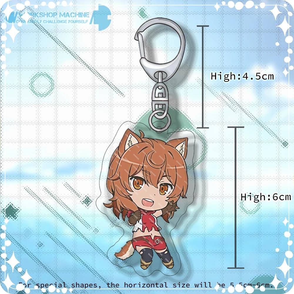DanMachi Is It Wrong to Try to Pick Up Girls in a Dungeon Anime Keychain Jewelry Gift Original Accessories Firgures Car Cute Toy images - 6