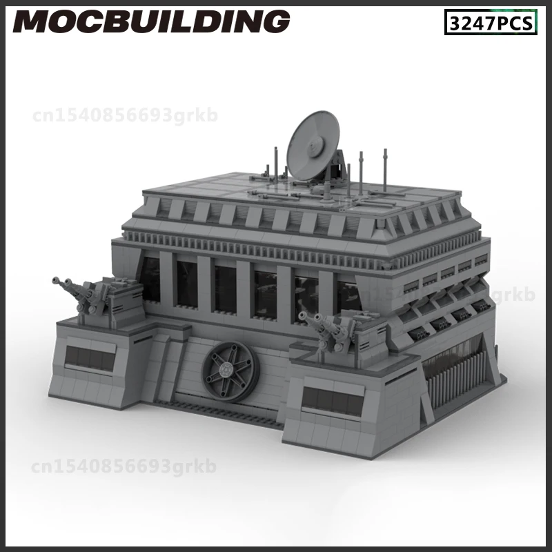

MOC Building Block Republic Base Space Military Fortress Star Movie Scene Landscape DIY Brick Model Toys Birthday Present Gift