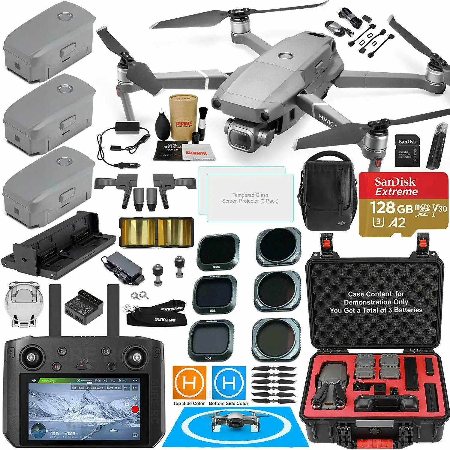 

Дрон DJI Mavic 2 Pro Mavic 2 zoom, Дрон с камерой Hasselblad, HDR, 4k, 100%