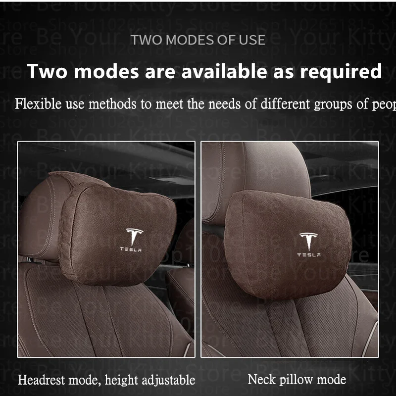 

Car Headrest Pillow For Tesla Model S X 3 Y 2022 Neck Pillow Cushion Waist Pillow Car Interior Tesla Model Y 2023 Accessories
