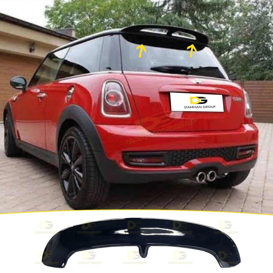 Mini Cooper 2006-2011 / R56 Rear Roof Spoiler Wing Painted or Primered Surface High Quality Fiberglass Material Cooper Kit