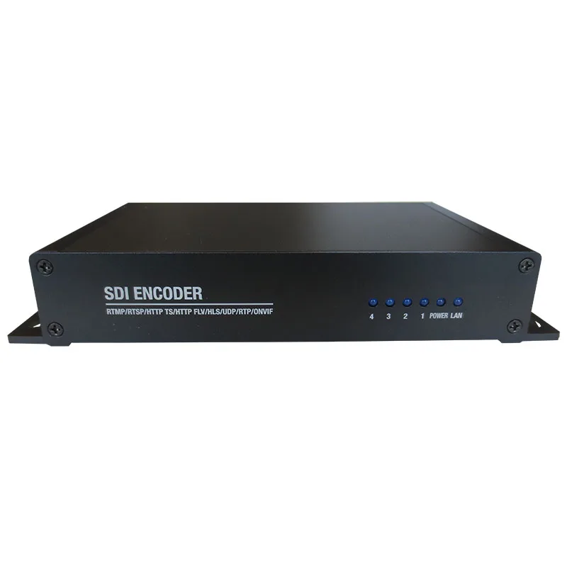 Фото Digivideo H.264 H.265 Потоковая передача IPTV 4-канальный видеокодер 3G SDI SRT 4K №2