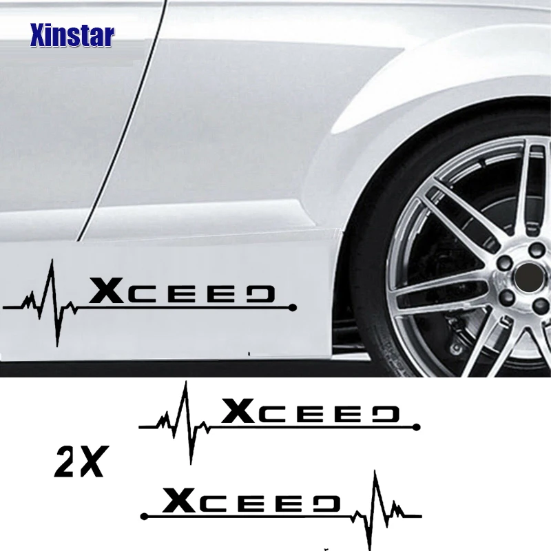 

2 шт. GTLINE Автомобильная наклейка на зеркало заднего вида для Kia Ceed Xceed