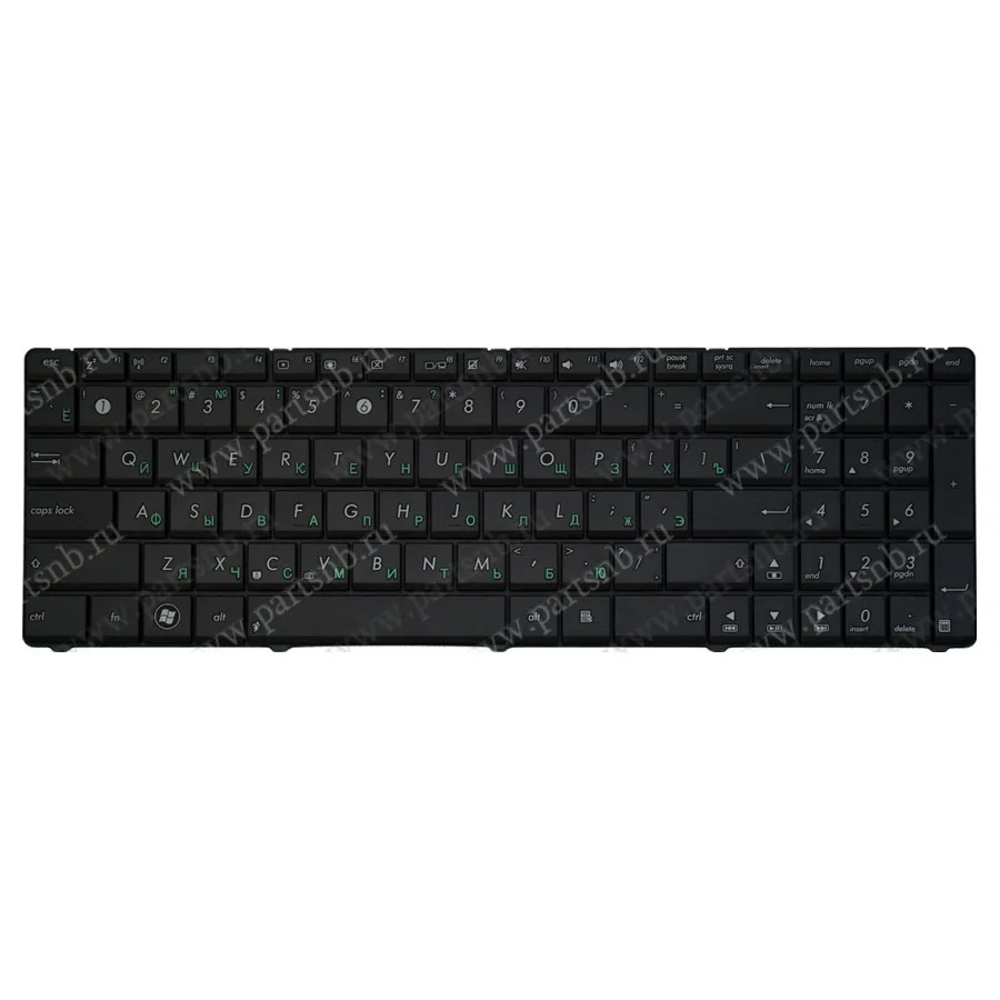 Клавиатура для ноутбука Asus A52 B53 G53 K52 N53 P52 X52 A53 G73 K53E K54 K72 N61 N73 P53 X53 X61 X73 X75 X54 |