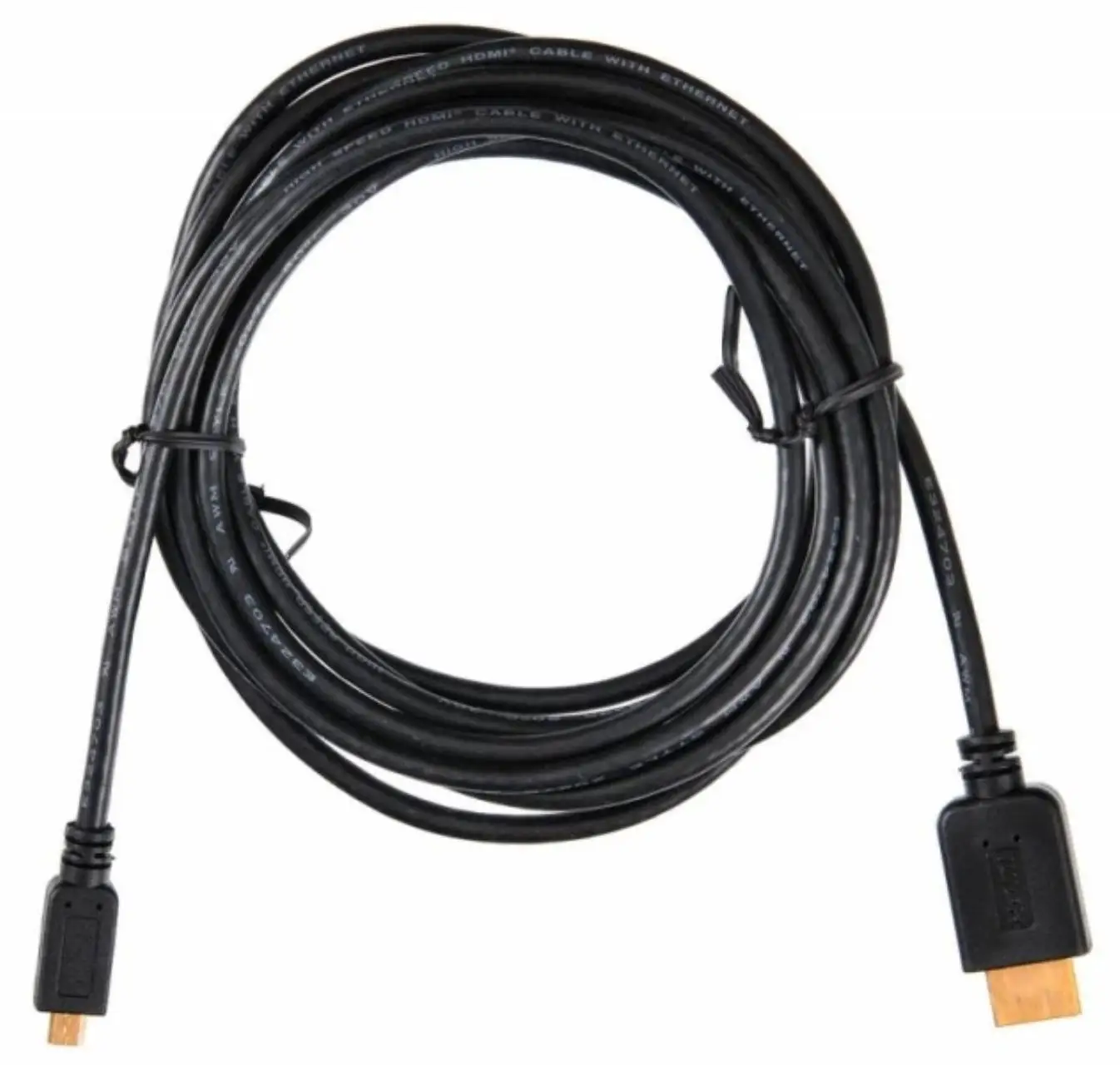 Кабель аудио-видео Buro HDMI 1.4 (m)/Micro (m) 3м. черный (MICROHDMI-3M)