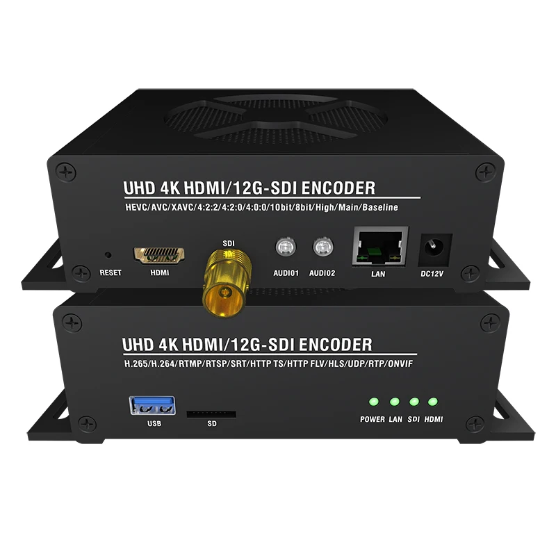 Dibview OTV-4KHS H.265 UHD H264 4K 60fps HDMI SDI потоковый кодировщик видео с поддержкой