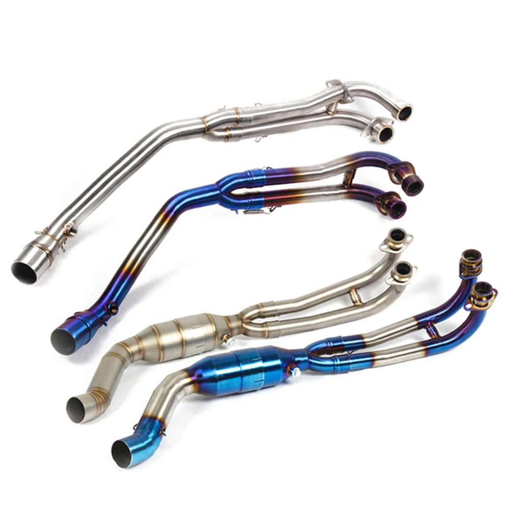 

Motorcycle Accessories Parts For Yamaha TMAX500 Tmax530 TMAX560 Stainless Steel Titanium Alloy Front Exhaust Pipe