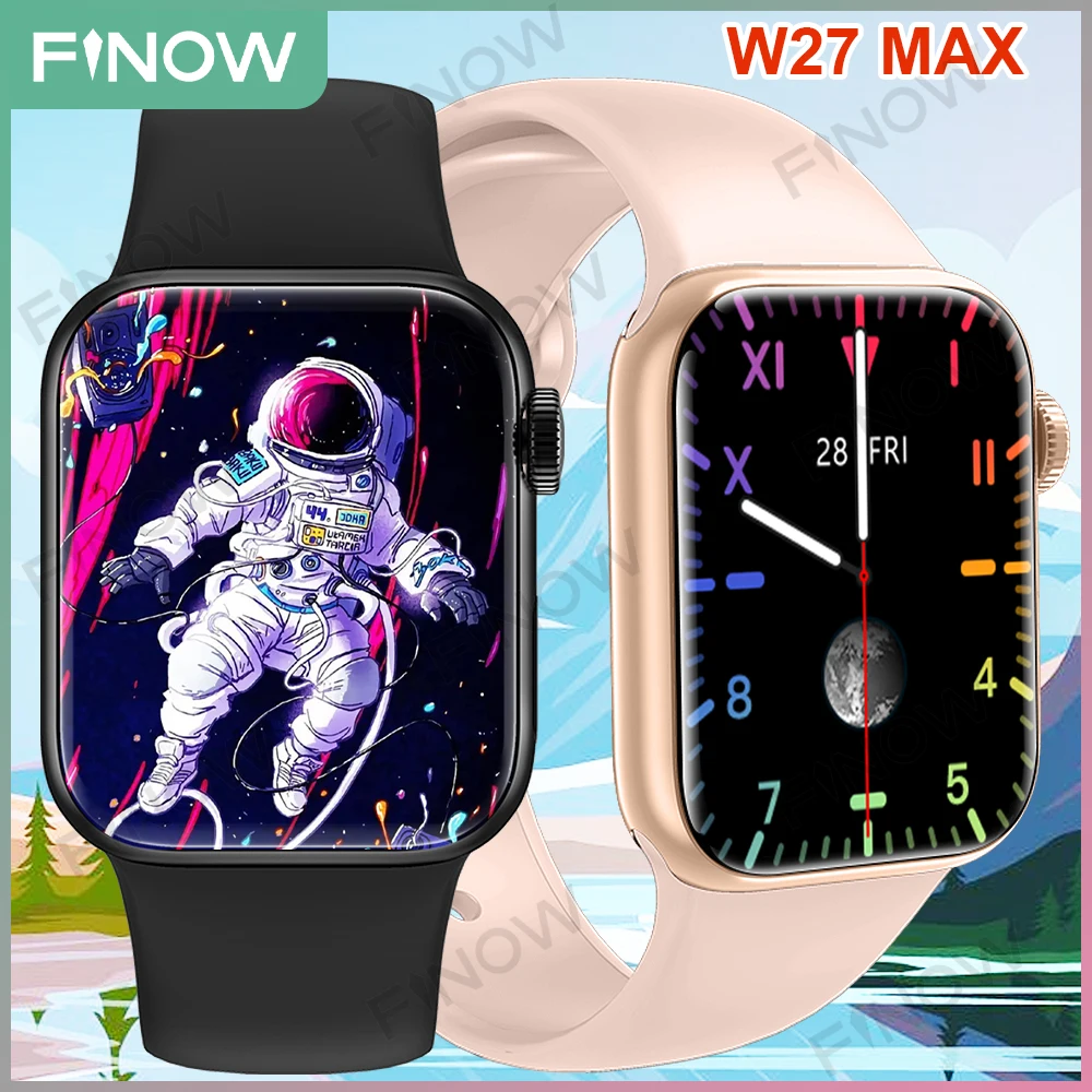 

Смарт-часы мужские Finow W27 Max, 2022 дюйма, 1,9*320, 7 дюймов, NFC, BT