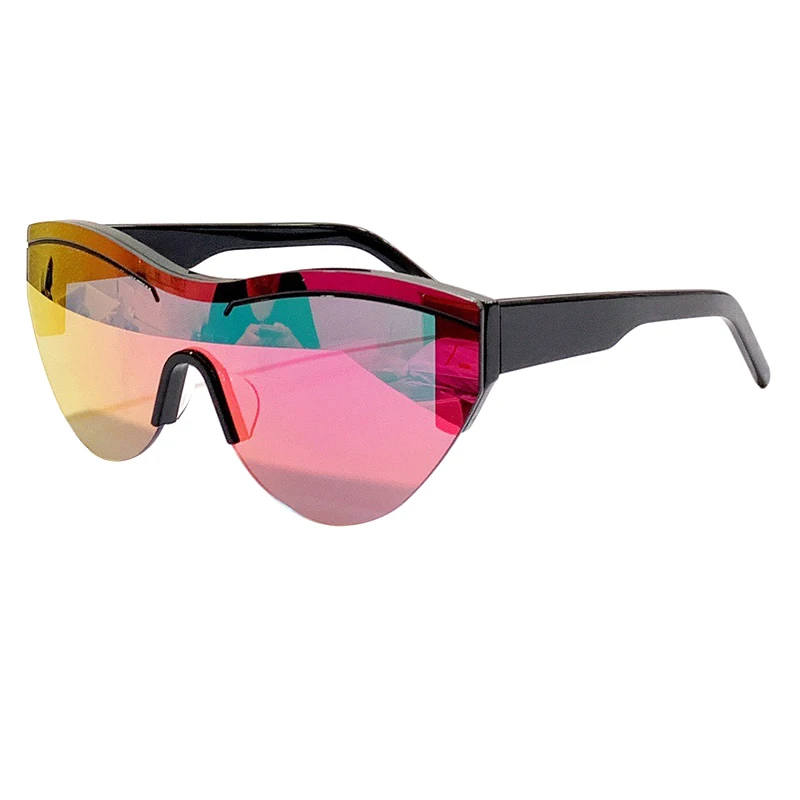 

Brand Fashion Men Sunglasses Women 2022 Fashion Design Mirror Sunglasses Male Luxury Oculos UV400 With Box