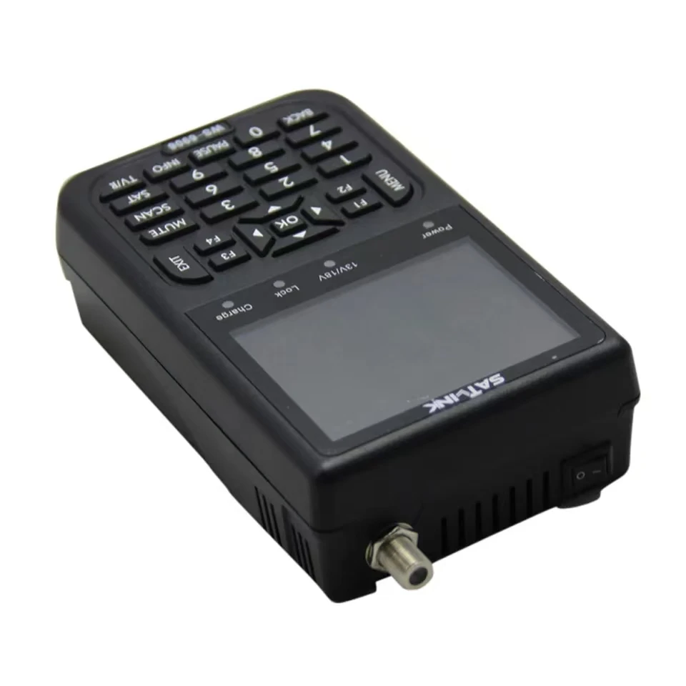 SATLINK WS6906 3.5-дюймовый портативный ЖК-дисплей с высокой четкостью изображения, цифровой измеритель сигнала спутникового приема с отображением данных (art.: 3920d9ecaa487) - 3920d9ecaa487