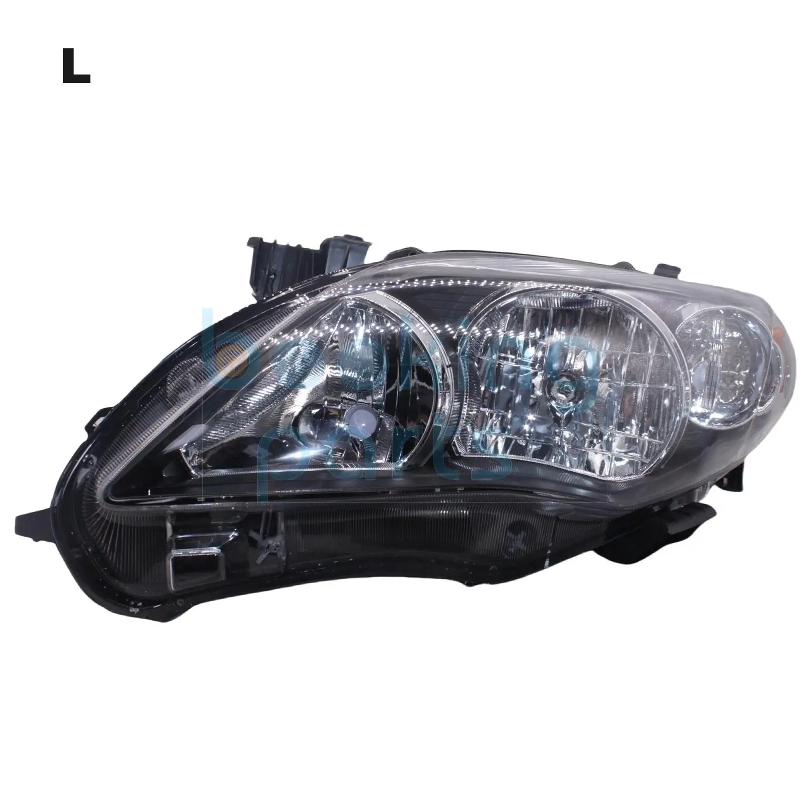 Фара для Toyota Corolla 2011-2013 США [ЧЕРНАЯ] 81110-02B60 8111002 B60 |