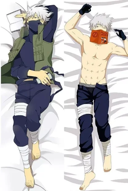 Подушка Дакимакура 40 см * 13 по аниме :Наруто / Naruto/Персонаж:Какаши Хатакэ Kakashi Hatake