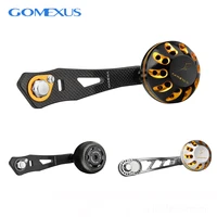 gomexus baitcasting reel handle 75mm for shimano daiwa use ultra light carbon handle with 1 2mm scratch defective