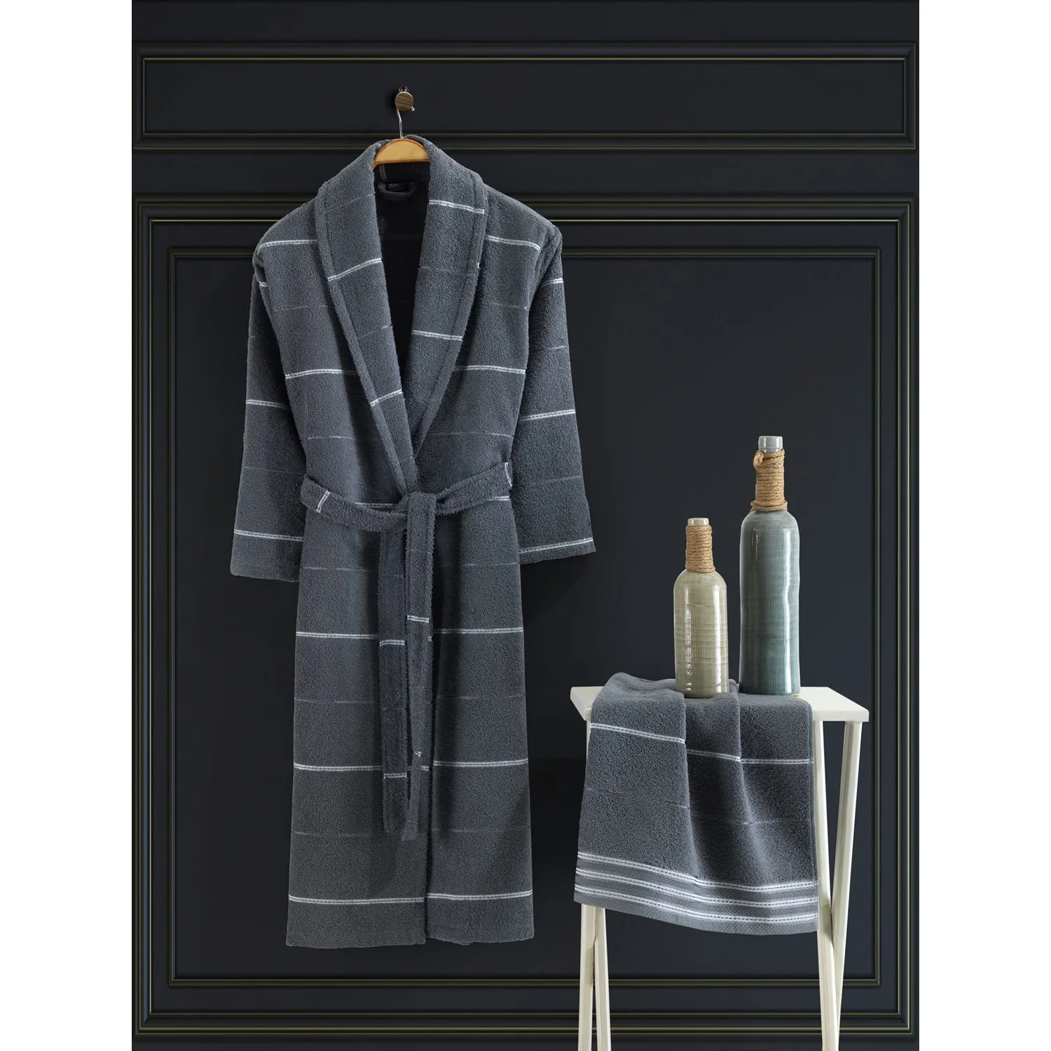 100% cotton towel Terry Robe lovers soft bathrobe men and women nightgown sleepwear male casual home Robe