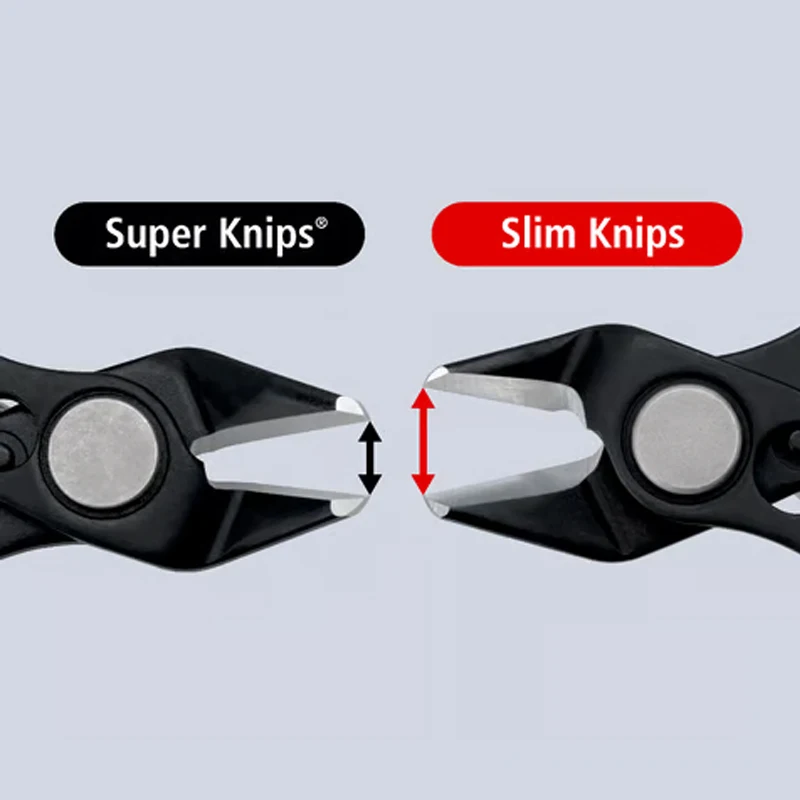 Фото Кусачки KNIPEX 7861150 Slim-Profile — компактные для удобного хранения, идеально подходят для резки мягких материалов и точных работ. №3
